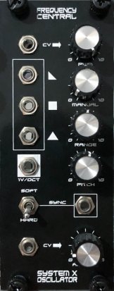 Eurorack Module System X Oscillator from Frequency Central