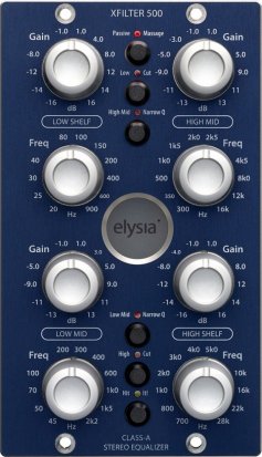 500 Series Module Xfilter 500 from Elysia