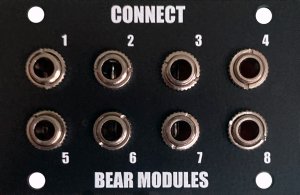 Eurorack Module CONNECT 1U from BearModules