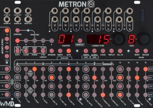 Eurorack Module Metron (Black) from WMD