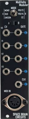 Eurorack Module MidiVolts Modular - Polyphonic 4 Voice Midi to CV Controller from Other/unknown