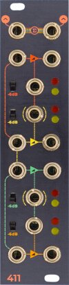 Eurorack Module 411 from Frap Tools