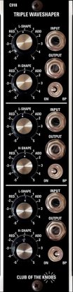 MU Module C918 Triple Waveshaper from Club of the Knobs