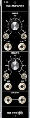 MU Module C 1631 from Club of the Knobs