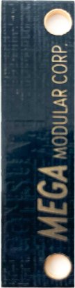 Eurorack Module 1u 2hp CONSUME Blank from Mega Modular Corp.