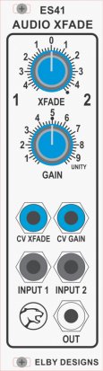 Eurorack Module ES41-AUDIO XFade from Elby Designs