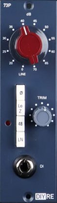 500 Series Module 73P Class-A Mic Preamp from DIYRE