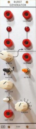 Serge Module Burst Generator from Loudest Warning