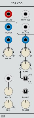 Serge Module 2024 258 VCO V1 from Loudest Warning