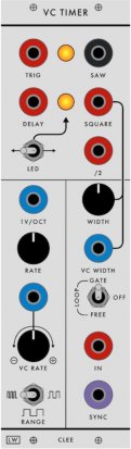 Serge Module VC Timer from Loudest Warning