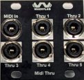 Wackylab MIDI Thru 1U