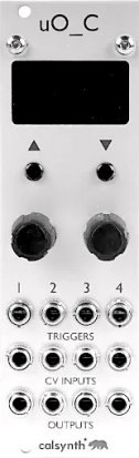 Eurorack Module uO_C from CalSynth