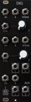 Eurorack Module DXG - Black Panel from Mörk Modules