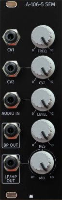 Eurorack Module A-106-5 SEM - Black Panel from Mörk Modules