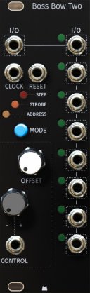 Eurorack Module Boss Bow Two - Black Panel from Mörk Modules