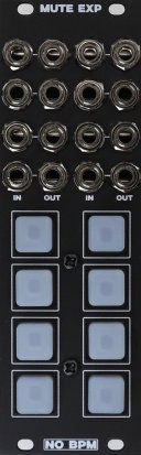 Eurorack Module Mute Expander from NO BPM