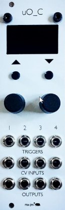 Eurorack Module μo_C (White Panel) from CalSynth