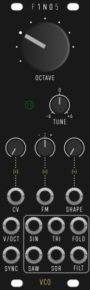 Eurorack Module F1N05 VCO from Other/unknown