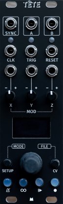 Eurorack Module Tete - Black Panel from Mörk Modules