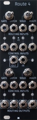 Eurorack Module Route 4 from Mörk Modules