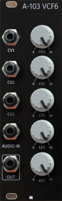 Eurorack Module A-103 - Black Panel from Mörk Modules