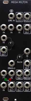 Eurorack Module MEGA MILTON - Black Panel from Mörk Modules