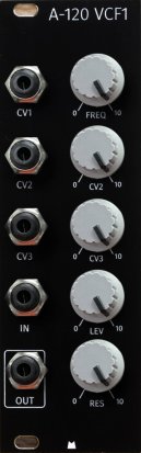 Eurorack Module A-120 - Black Panel from Mörk Modules