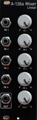 Eurorack Module A-138a - Black Panel from Mörk Modules