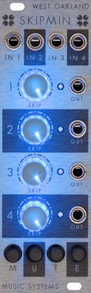 Eurorack Module Skipmin from West Oakland Music Systems
