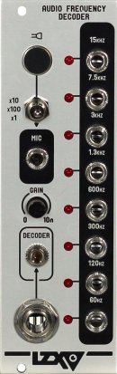 Eurorack Module Audio Frequency Decoder from LZX Industries
