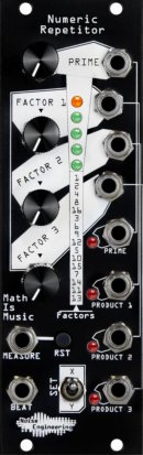 Eurorack Module Numeric Repetitor (Black) from Noise Engineering