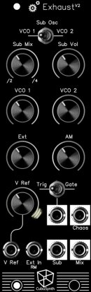 Eurorack Module Exhaust V2 from CubuSynth