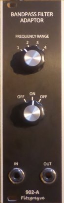 Eurorack Module 902A Bandpass Filter Adaptor from Fitzgreyve Synthesis