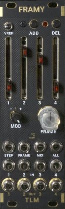 Eurorack Module FRAMY (8HP Frames Clone) from TLM Audio