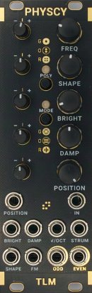 Eurorack Module PHYSCY (8HP Mini Rings) from TLM Audio