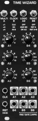 Eurorack Module Time Wizard (WMSB black panel) from Other/unknown