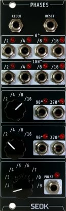 Eurorack Module PHASES from SEOK