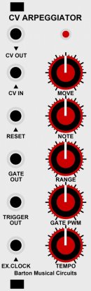 Eurorack Module CV Arpeggiator BMC 003 from Barton Musical Circuits