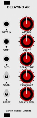 Eurorack Module Delaying AR BMC 019 from Barton Musical Circuits