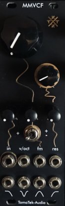 Eurorack Module MMVCF (proper panel)  from TomaTek-Audio