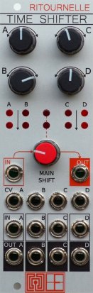 Eurorack Module RITOURNELLE TIME-SHIFTER from Larix Elektro