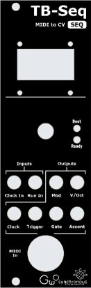 Eurorack Module TB-Seq from Ge0sync Synth