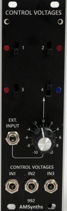Eurorack Module AM992 CONTROL VOLTAGES from AMSynths
