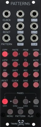 Eurorack Module PATTERNS from Patching Panda