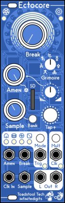 Eurorack Module Ectocore from Toadstool Tech