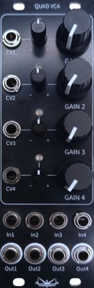 Eurorack Module QUAD VCA from AT1