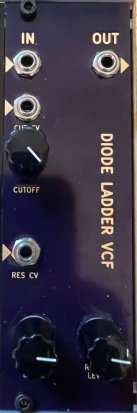 Eurorack Module Diode Ladder VCF from York Modular