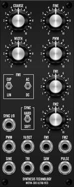 MOTM Module MOTM-300 from Synthesis Technology