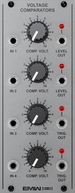 Eurorack Module Voltage Comparators (Silver) from EMW