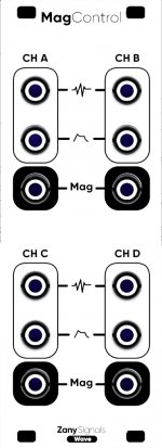 Eurorack Module MagControl from ZanySignals